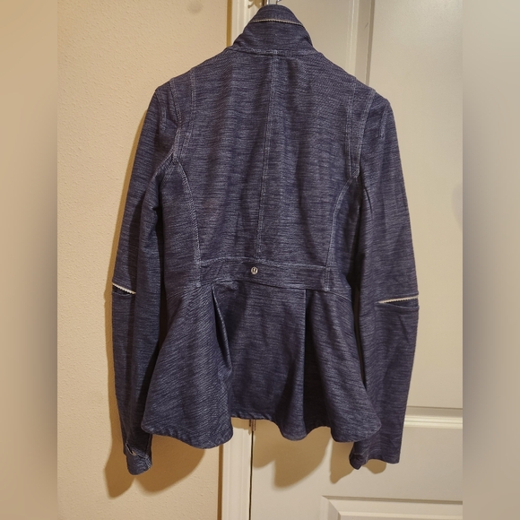 Women's Blue Jacket - Picture 3 of 5